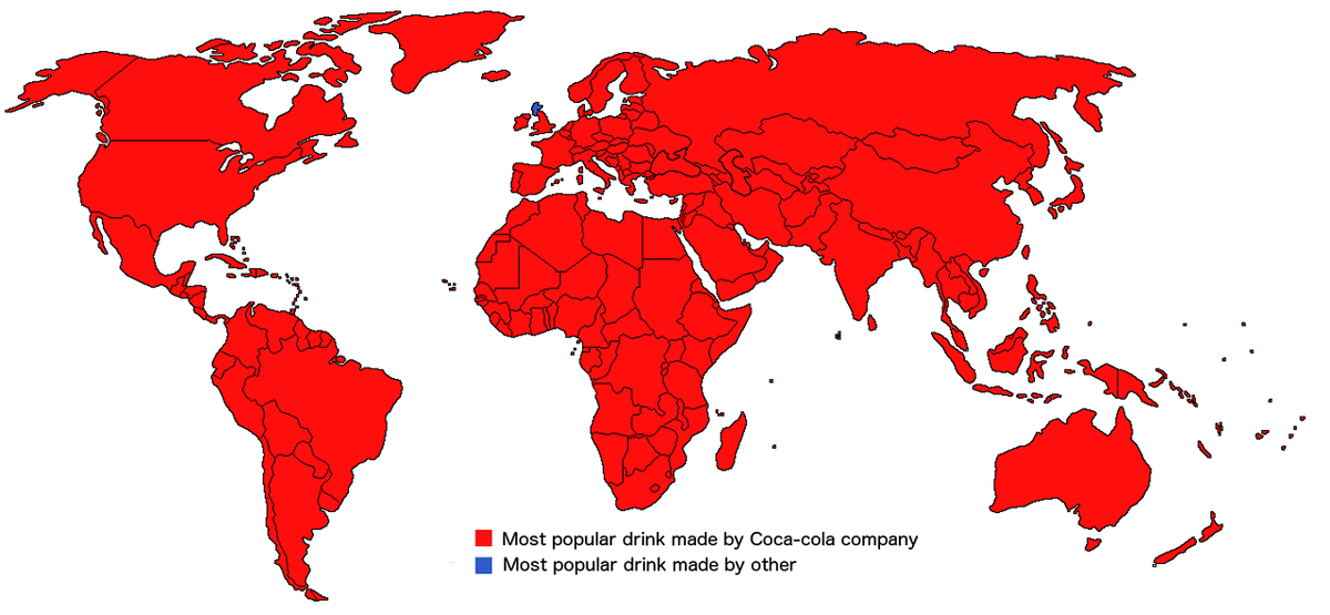 Most popular drinks