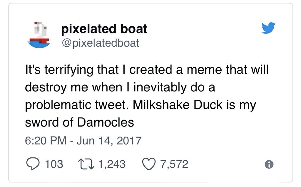 milkshake duck