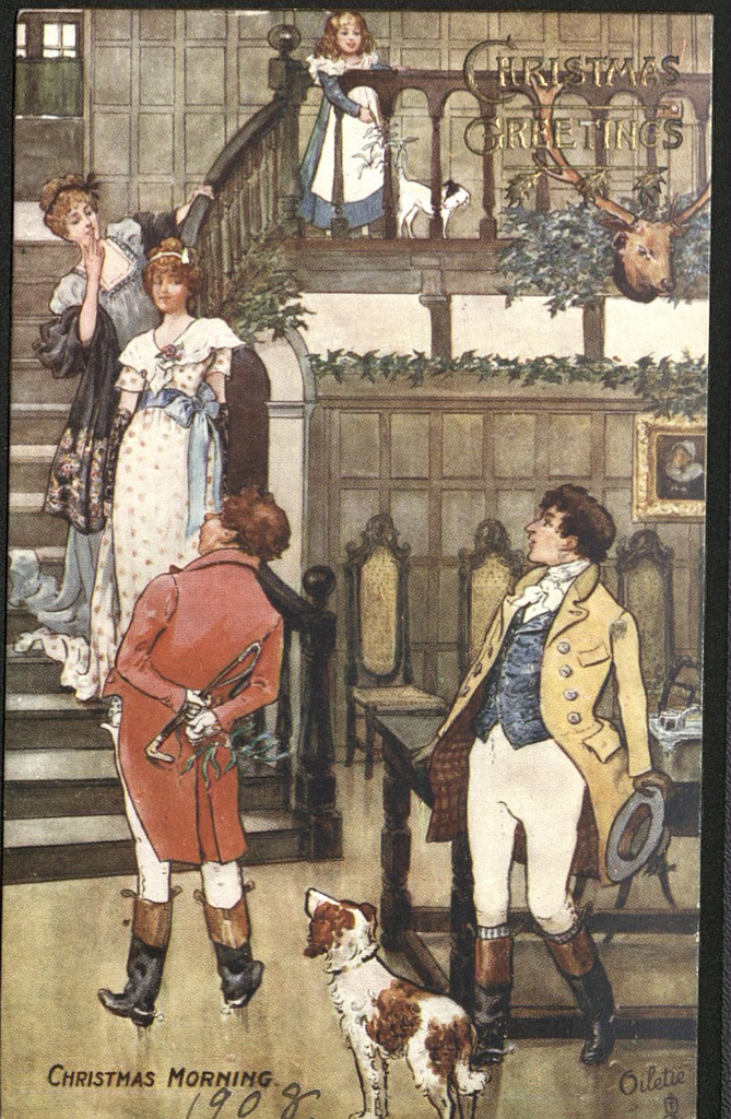 Christmas Postcard 1908