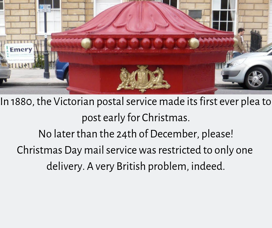 Mail Christmas Victorian London 2